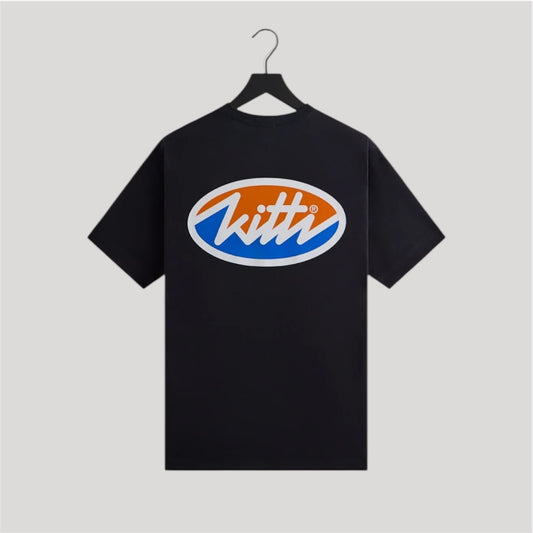 Camiseta Kith Split logo "Azul Navy"
